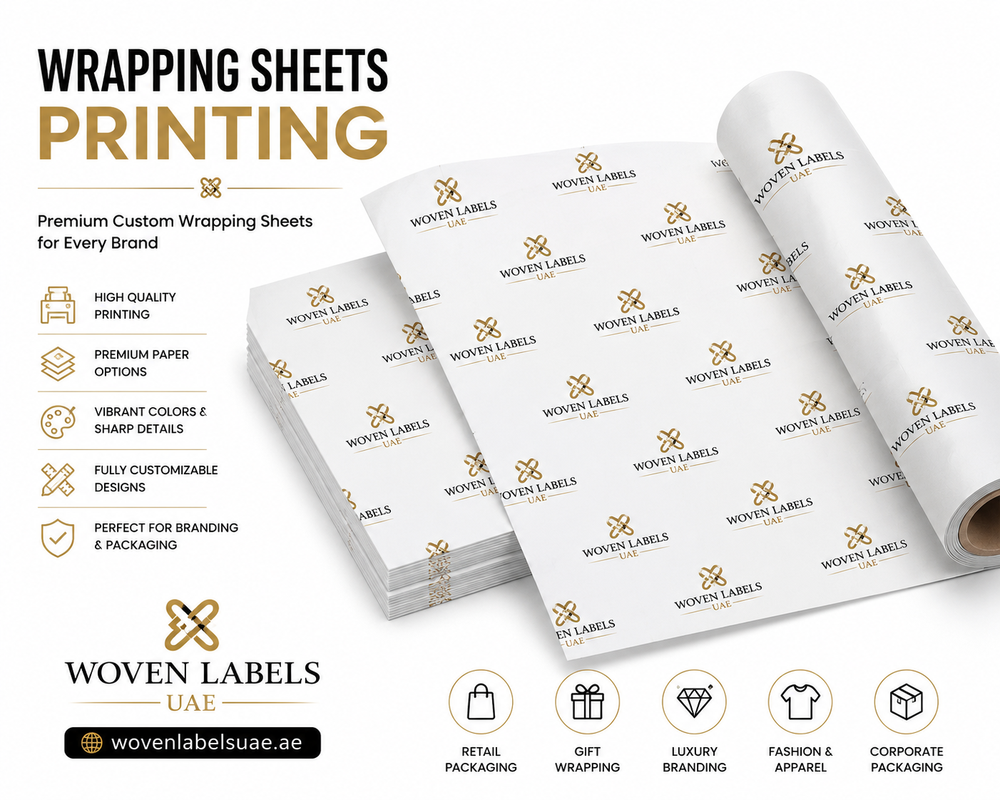 Wrapping sheets  Printing